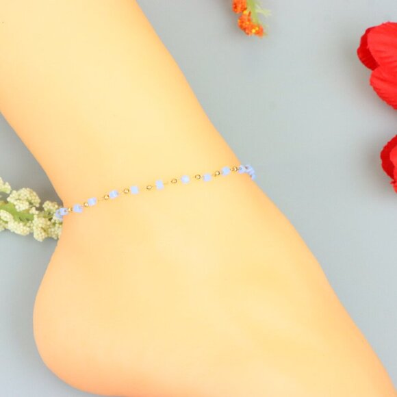 Handmade Anklet – A Stylish Choice for Women, Thoughtful Gift Idea, EVCH1403 - Picture 2 of 10